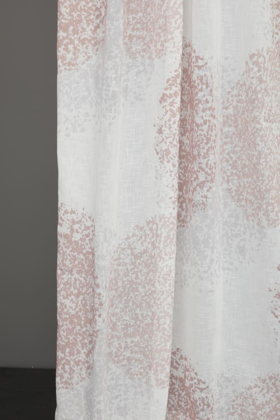 RUNOJEN TAIVAS -paloturv. verhokangas roosa